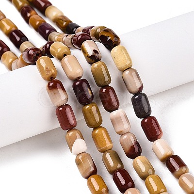 Natural Mookaite Beads Strands G-G980-46A-1