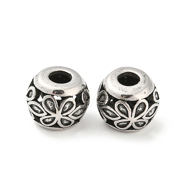 316 Surgical Stainless Steel  Beads STAS-Q304-24AS-1