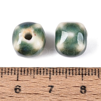 Vintage Handmade Porcelain Beads PORC-N013-18-06-1