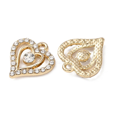 Alloy with Rhinestone Pendants FIND-Z111-02G-1