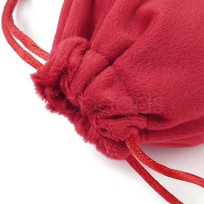 Velvet Jewelry Drawstring Storage Pouches ABAG-P013-02B-03-1