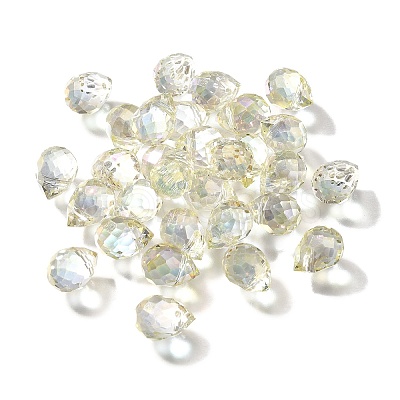 Transparent Glass Pendants GLAA-P070-A07-1