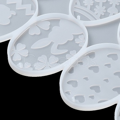 DIY Pendant Decoration Silicone Molds DIY-L048-14-1