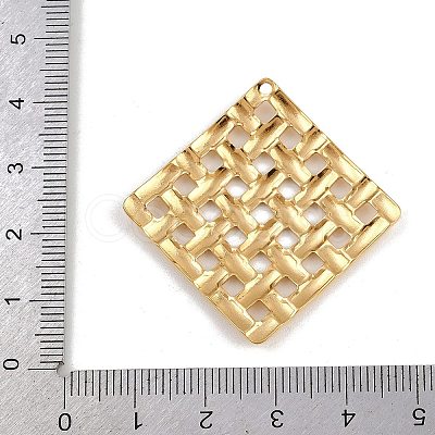 304 Stainless Steel Pendants STAS-P410-42B-G-1