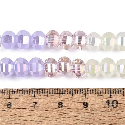 Electroplate Mixed Styles Glass Beads Strands EGLA-N022-14A-A01-1