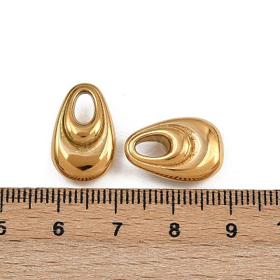 304 Stainless Steel Pendants STAS-A120-15G-1