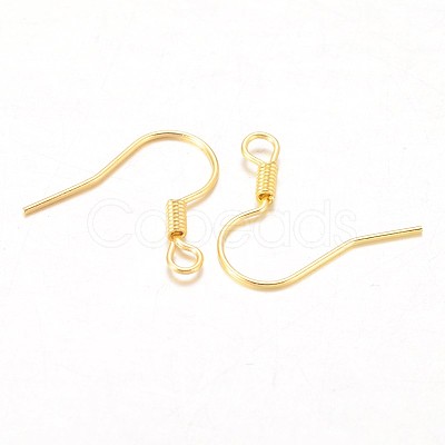 Iron Earring Hooks E133-G-1