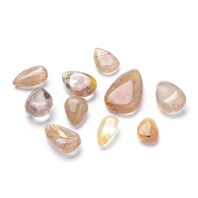 Natural Rutilated Quartz Beads G-Q485-03-1