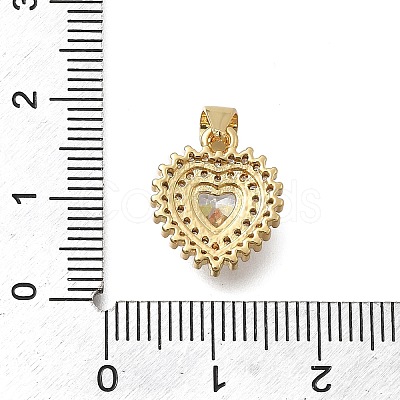 Brass Micro Pave Cubic Zirconia Pendants LS-KK-D431-018G-1