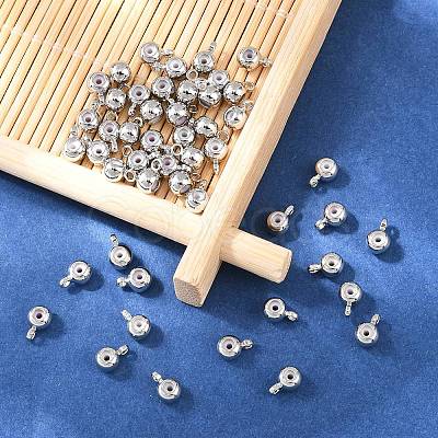 SHEGRACE Brass Tube Bails XGRPCP433-049P-1