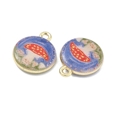 Printed Alloy Pendants PALLOY-P319-07D-01-1