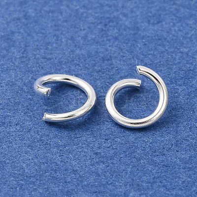 Brass Open Jump Rings KK-G604-08S-03-1