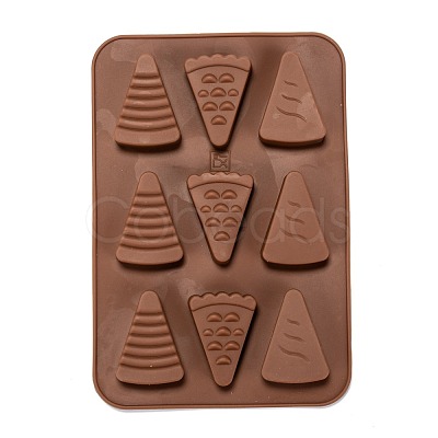 Triangle Food Grade Silicone Molds DIY-I061-04-1