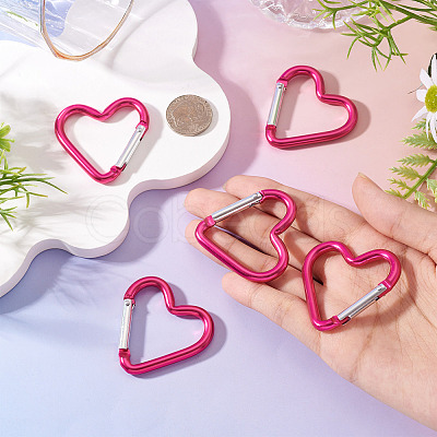 5Pcs Zinc Alloy Spring Gate Rings FIND-TA0009-73H-1