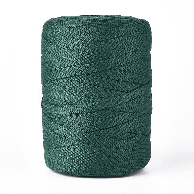Flat Polyester Cord for Crochet Bag OCOR-GA0001-01-1