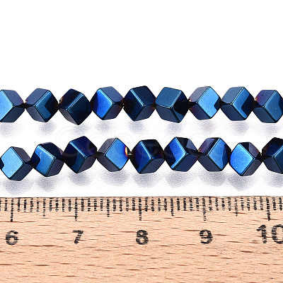 Electroplated Synthetic Non-magnetic Hematite Beads Strands G-T139-62D-1