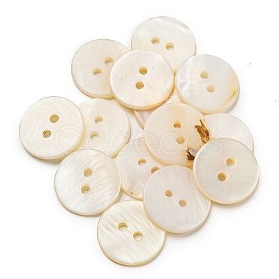 Freshwater Shell Buttons LS-BUTT-Z001-04B-1