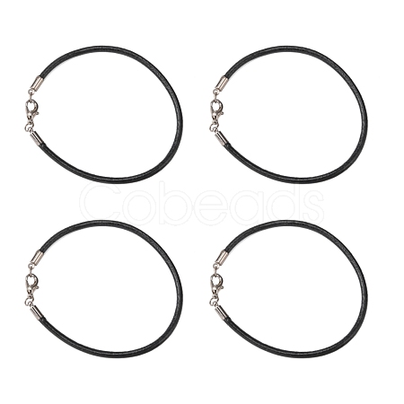 Cowhide Leather Cord Bracelet Making AJEW-JB00016-03-1
