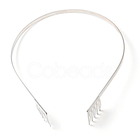 Brass Hair Band Findings MAK-K021-11P-1