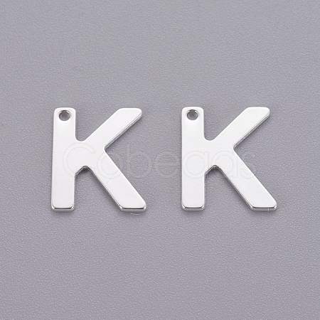 201 Stainless Steel Charms STAS-L232-007K-1
