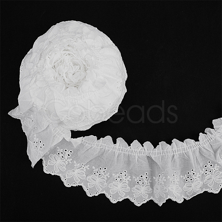 5 Yards Pleated Cotton Ribbon OCOR-HY0001-76-1