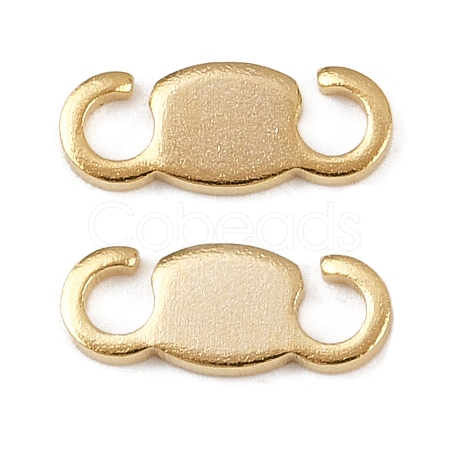 Brass Connector Charms KK-P310-14G-1