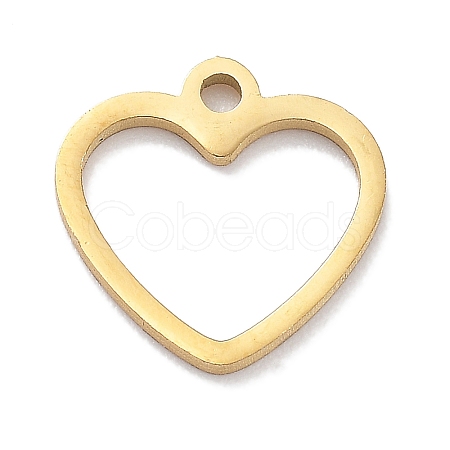 304 Stainless Steel Charms STAS-R003-01G-02-1