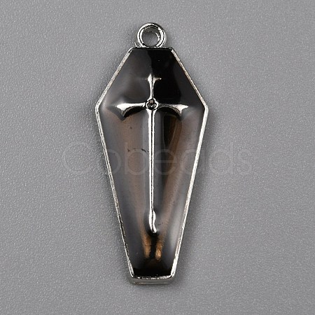 Halloween Theme Alloy Enamel Pendants FIND-WH0416-52B-P-1