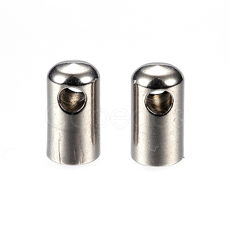 Tarnish Resistant 304 Stainless Steel Cord Ends LS-STAS-D448-102P-1