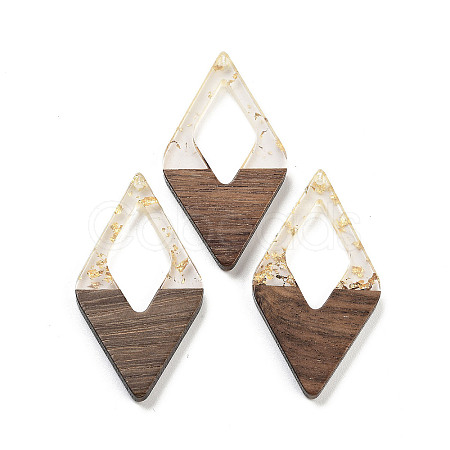 Walnut Wood Pendants FIND-Z050-02J-1