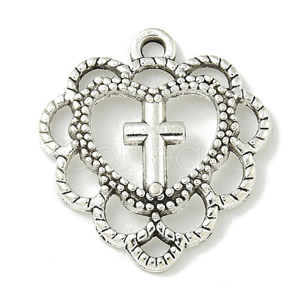 Tibetan Style Alloy Pendants TIBE-I026-6016AS-1
