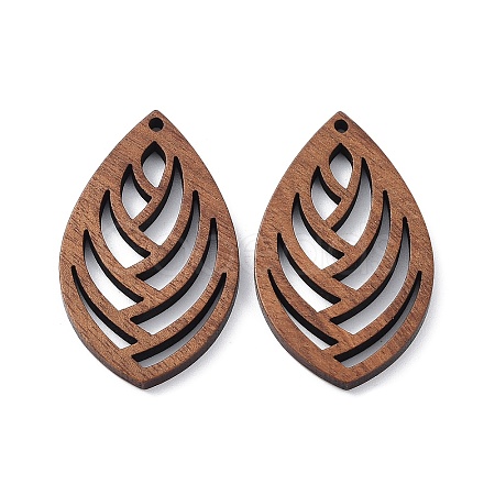 Walnut Wood Laser Cut Pendants WOOD-Q051-01E-1