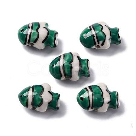 Handmade Porcelain Beads PORC-R002-01I-1