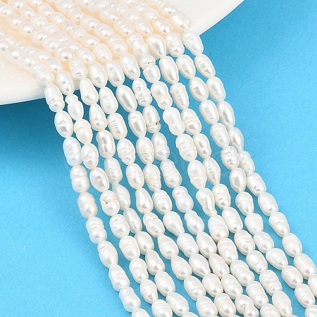 Natural Cultured Freshwater Pearl Beads Strands PEAR-F020-08-1