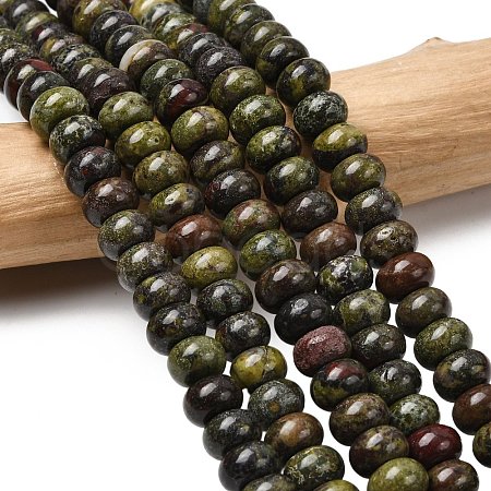 Natural Dragon Blood Beads Strands G-A280-A26-02-1