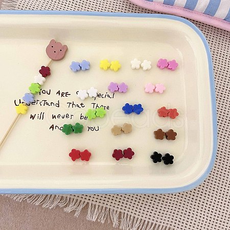 Opaque Acrylic Beads OACR-N163-69-1