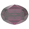 Preciosa&reg MAXIMA Crystal Fancy Stones, Czech Crystal, 435 12 601 Oval, Dura Foiling, 20050 Amethyst, 8x6mm