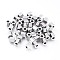 Tarnish Resistant 304 Stainless Steel Spacer Beads, Hexagon, Stainless Steel Color, 4x4x4mm, Hole: 1.8mm