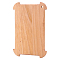 Wooden Weaving Sampler Board, Knitting Tool, Rectangle, 15x9.9x0.8cm, Hole: 5.5mm