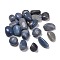 Dyed & Heated Natural Blue Aventurine Beads, No Hole, Nuggets, Tumbled Stone, Healing Stones for 7 Chakras Balancing, Crystal Therapy, Meditation, Reiki, Vase Filler Gems, 9~45x8~25x4~20mm, about 111pcs/1000g