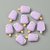 Opaque Resin Imitation Food Cabochons RESI-WH0036-06D-2