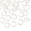 Brass Open Jump Rings KK-G604-08S-21-1