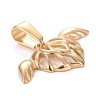 Valentine's Day 304 Stainless Steel Pendants STAS-H110-03G-3