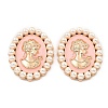 Zinc Alloy Enamel Cabochons LS-ENAM-Q501-01LG-02-2