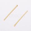 Brass Flat Head Pins KK-F714-06G-B-2