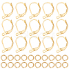 20Pcs Brass Leverback Earring Findings KK-BBC0023-86-1