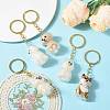 Iron Plastic Keychains LS-KEYC-FZC0001-001B-G-7
