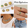 36Pcs 18 Styles Mixed Gemstone Cabochons G-HY0001-55-6
