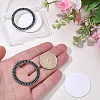 2Pcs Self Adhesive Zinc Alloy with Rhinestone Car Stickers STIC-CN0001-09-3