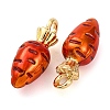 Alloy Enamel Pendants PALLOY-S032-01A-07-2